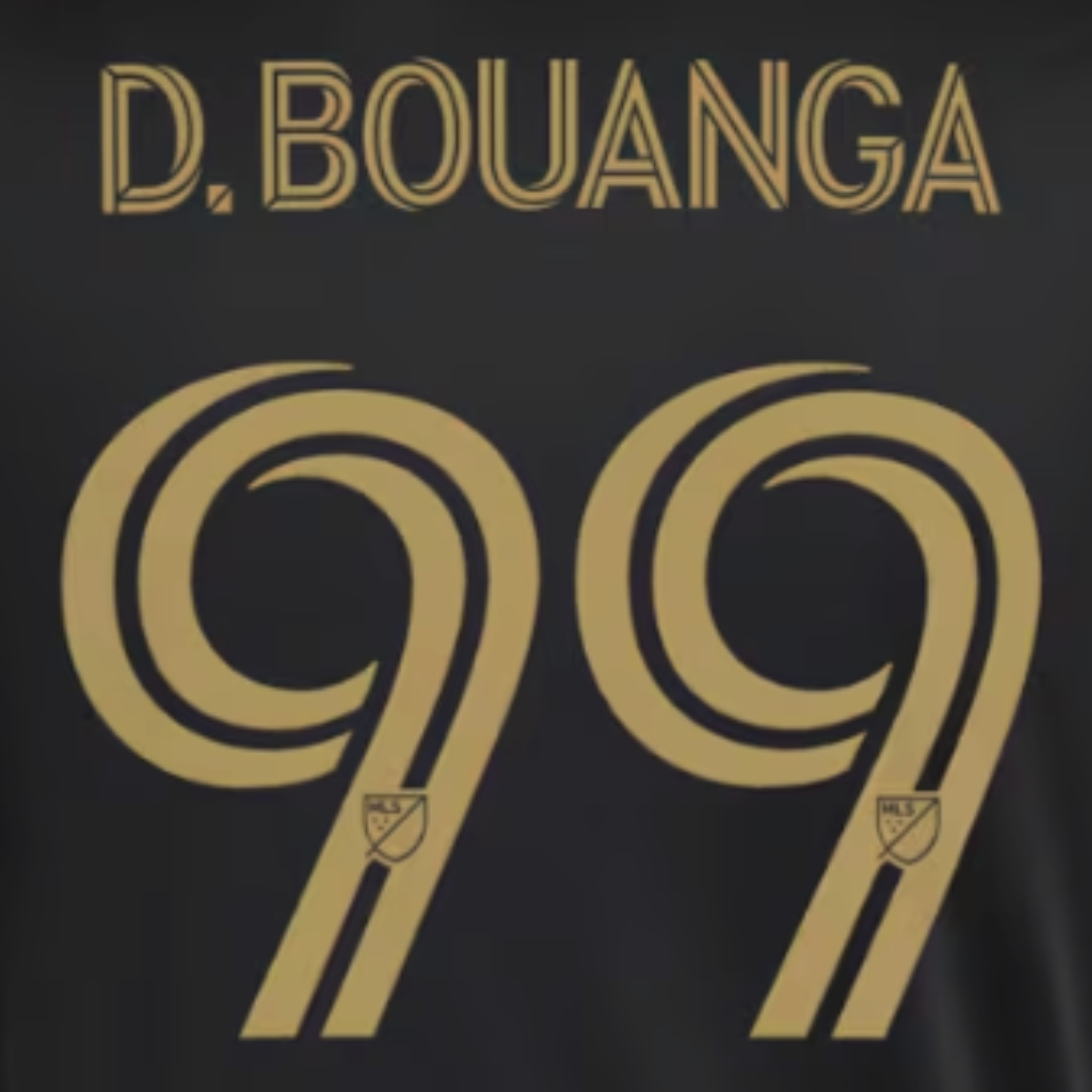 Bouanga #99 LAFC Player Printing Home -  by Niky's Sports | Available at Niky's Sports