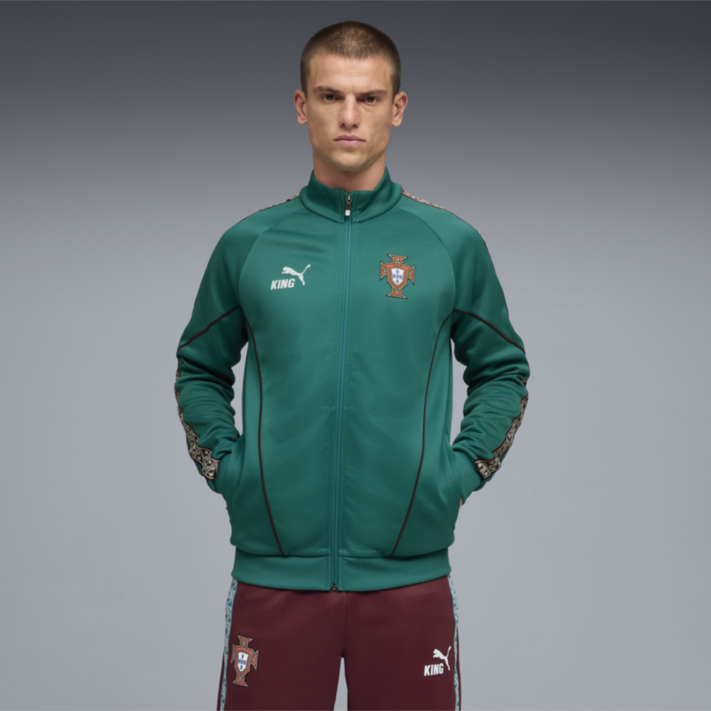 Puma Portugal KING Anthem Jacket Men's - 784833-23-PUMA by Puma | Available at Niky's Sports