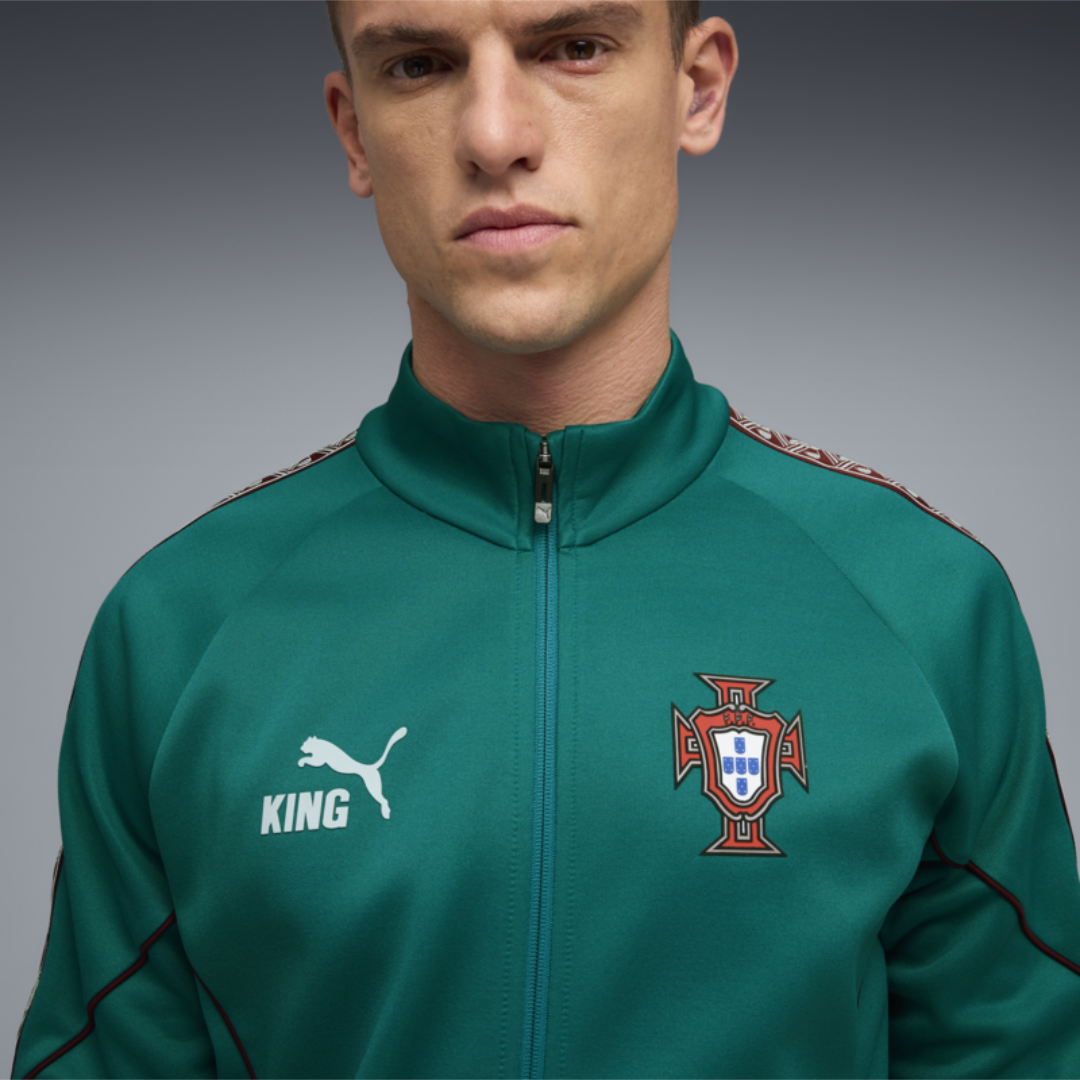 Puma Portugal KING Anthem Jacket Men's - 784833-23-PUMA by Puma | Available at Niky's Sports