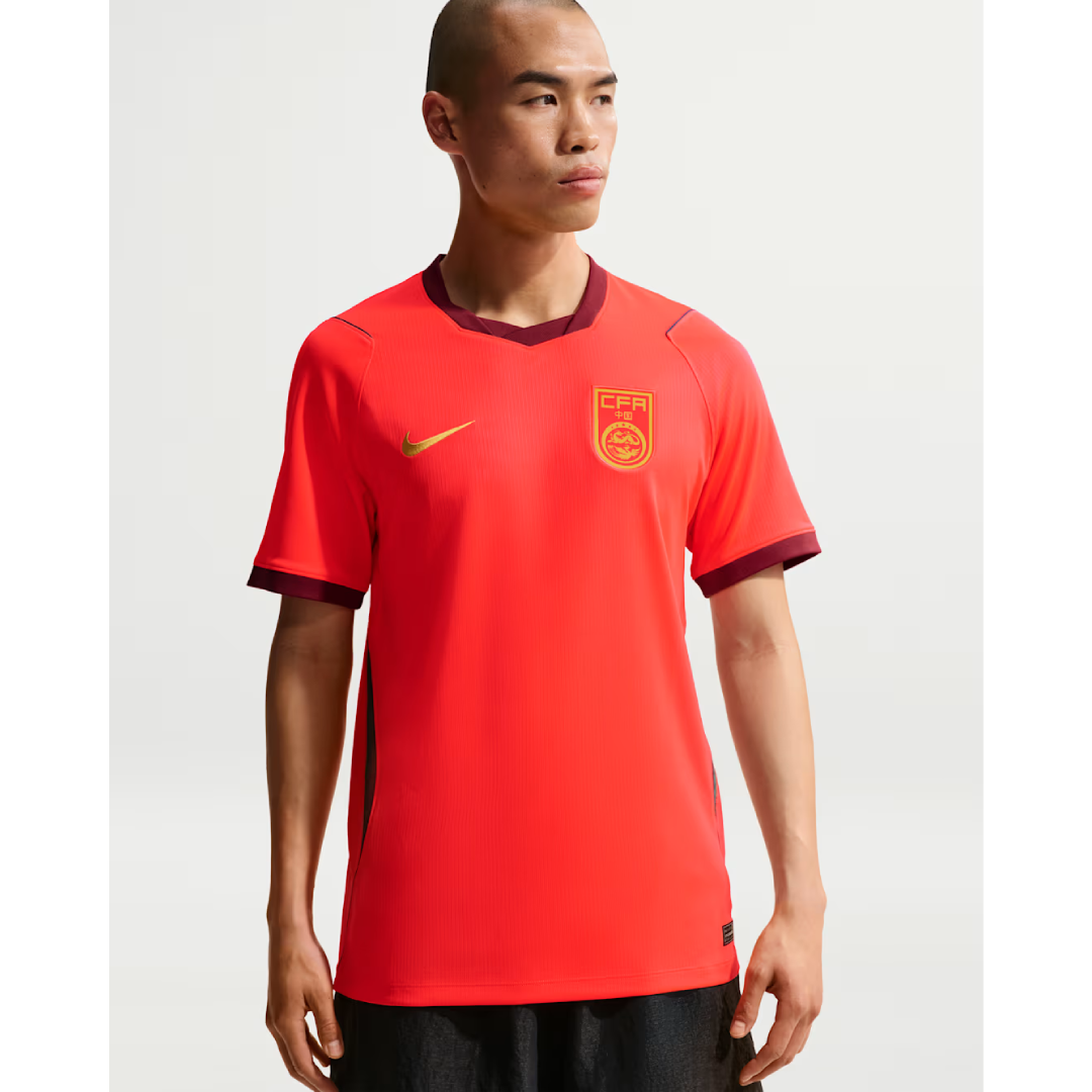 Nike China 2026 Stadium Home Men's Nike Dri-FIT Soccer Replica Jersey