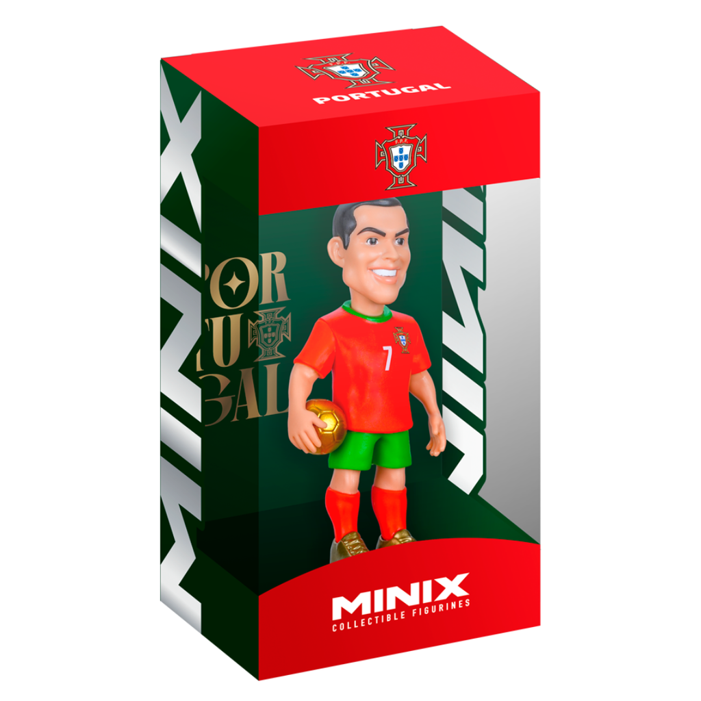Minix Cristiano Ronaldo Portugal 12cm - 22861-MINIX by Minix | Available at Niky's Sports