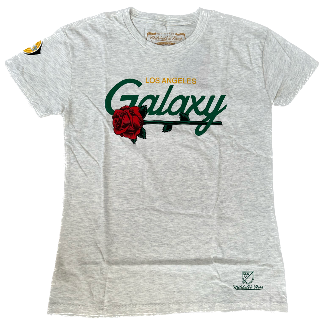 Mitchell and Ness LA Galaxy City Rose Tee