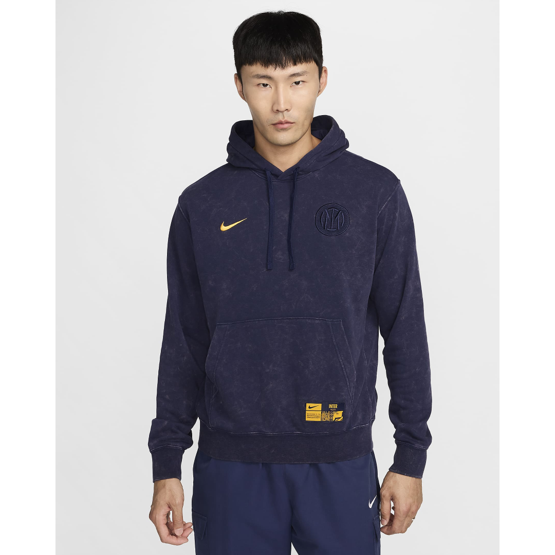 【Nike】Inter Milan Club Third Soccer French Terry Hoodie Nike Inter Milan Club Third Men's Soccer French Terry