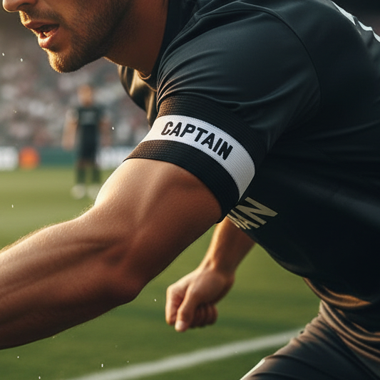 Captain Arm Band Adult - Black