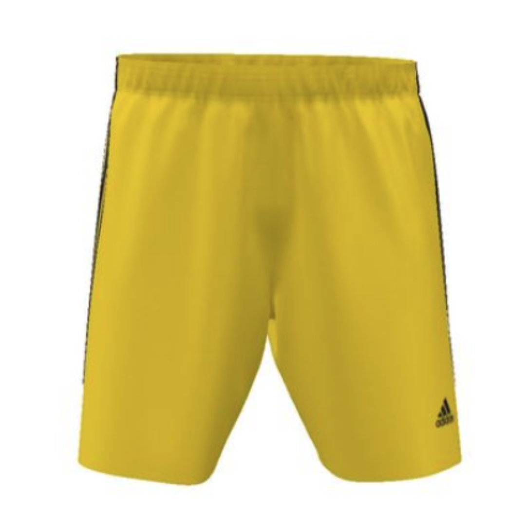 adidas Boca OC Custom Goalkeeper Shorts - Yellow
