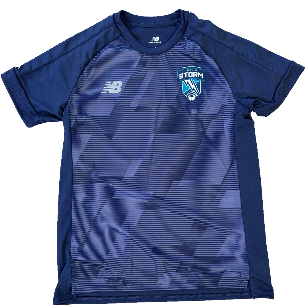 New Balance Idaho Storm 2025 Navy Game Jersey - Youth/Womens/Mens -  by Niky's Sports | Available at Niky's Sports