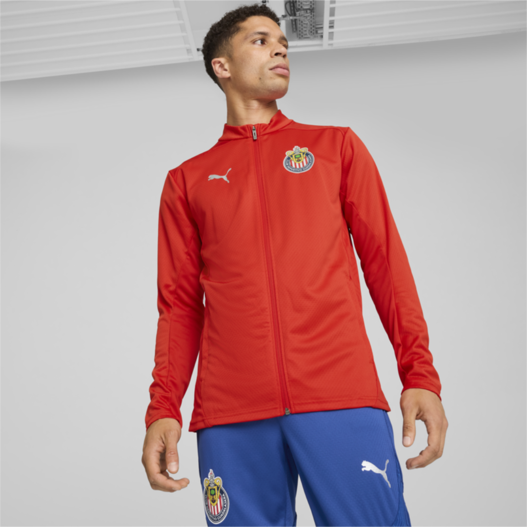 Puma Chivas Training Jacket - 776979-03-PUMA by Puma | Available at Niky's Sports