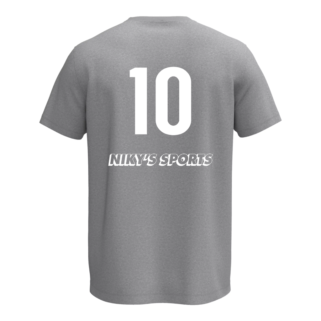 NB Idaho Storm Activate Tee Grey & Navy - Youth/Womens/Mens -  by Niky's Sports | Available at Niky's Sports
