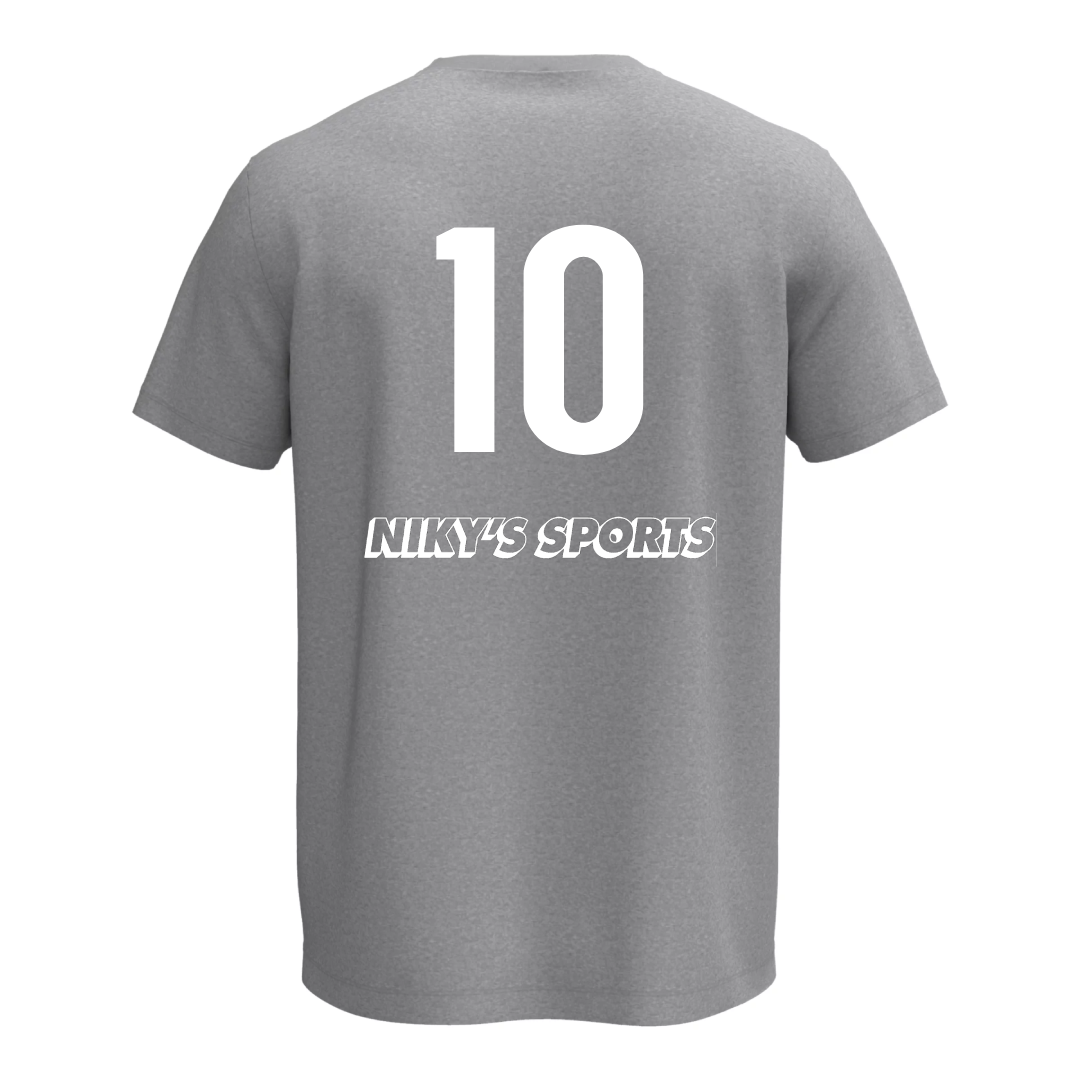 NB Idaho Storm Activate Tee Grey & Navy - Youth/Womens/Mens -  by Niky's Sports | Available at Niky's Sports