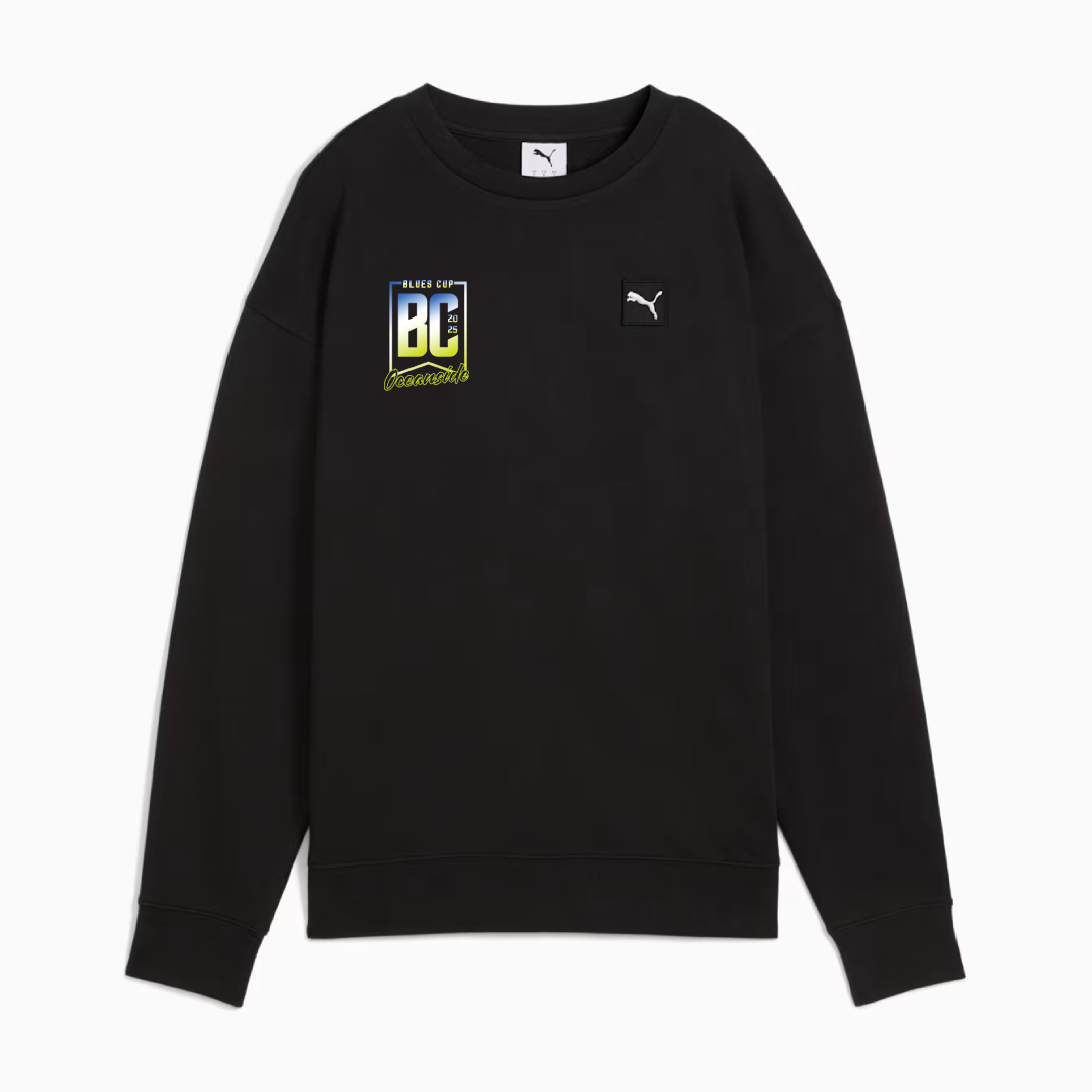 PUMA SC BLUES CUP 2025 WOMEN'S ESSENTIAL CREW - 4 COLORS AVAILABLE -  by Niky's Sports | Available at Niky's Sports