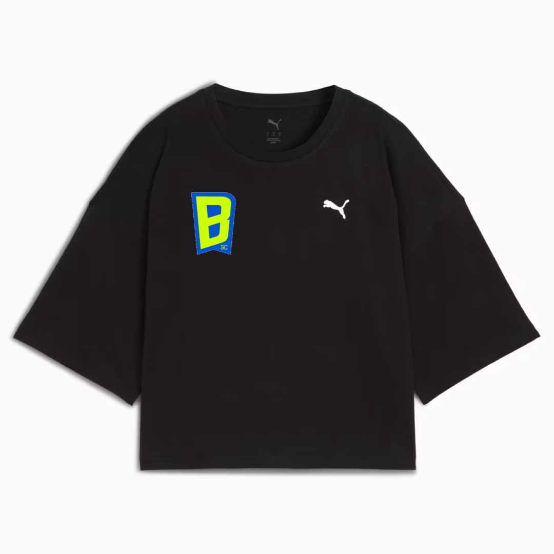 PUMA 2026 SC BLUES WOMEN'S OVERSIZED TEE - 2 COLORS AVAILABLE -  by Niky's Sports | Available at Niky's Sports