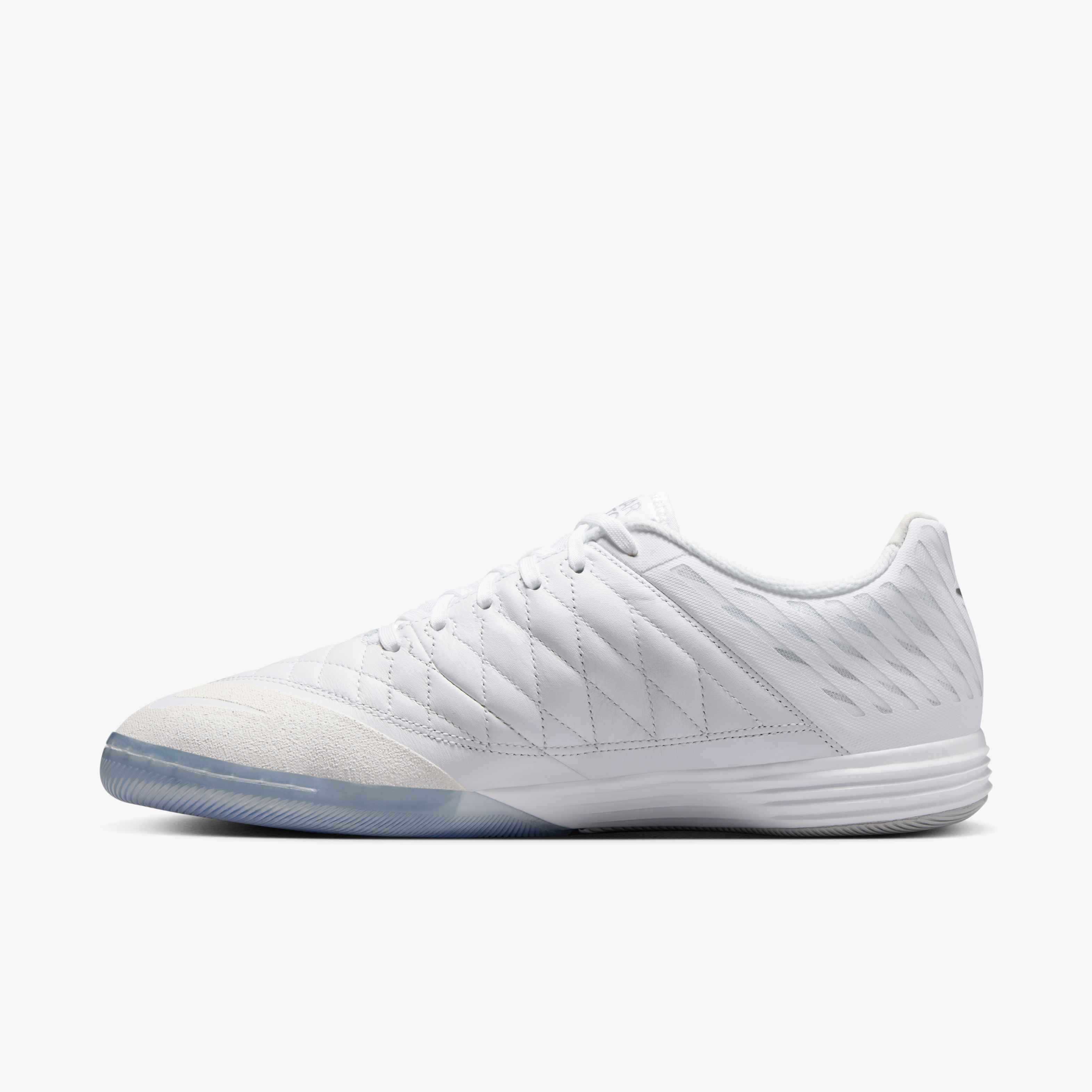 Nike Lunargato II Indoor/Court Soccer Shoes - White/Black - 580456-105-NIKE by Nike | Available at Niky's Sports