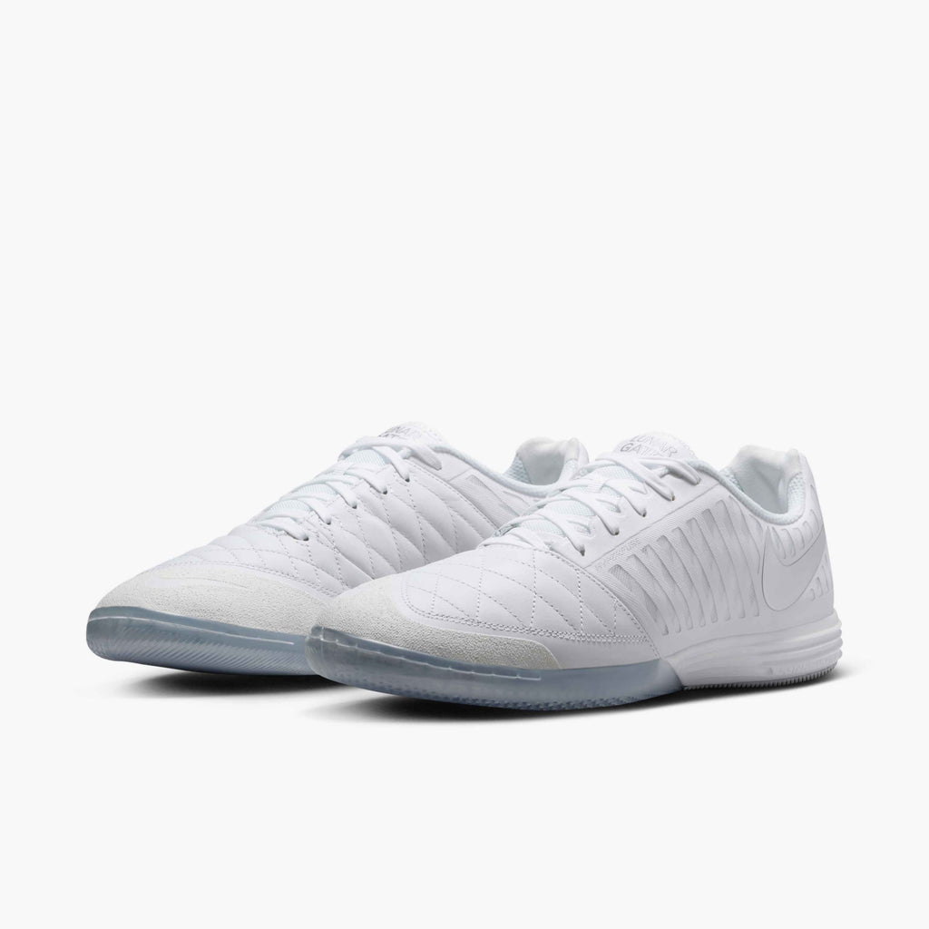 Nike Lunargato II Indoor/Court Soccer Shoes - White/Black - 580456-105-NIKE by Nike | Available at Niky's Sports