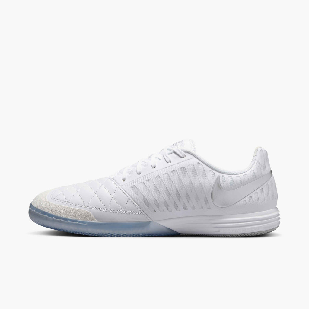 Nike Lunargato II Indoor/Court Soccer Shoes - White/Black - 580456-105-NIKE by Nike | Available at Niky's Sports