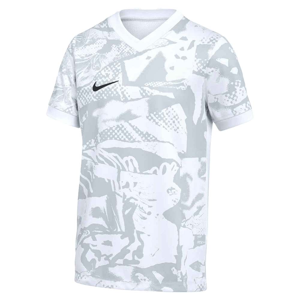 Nike DF Precision VII Youth Soccer Jersey - FZ9336-100-NIKE by Nike | Available at Niky's Sports