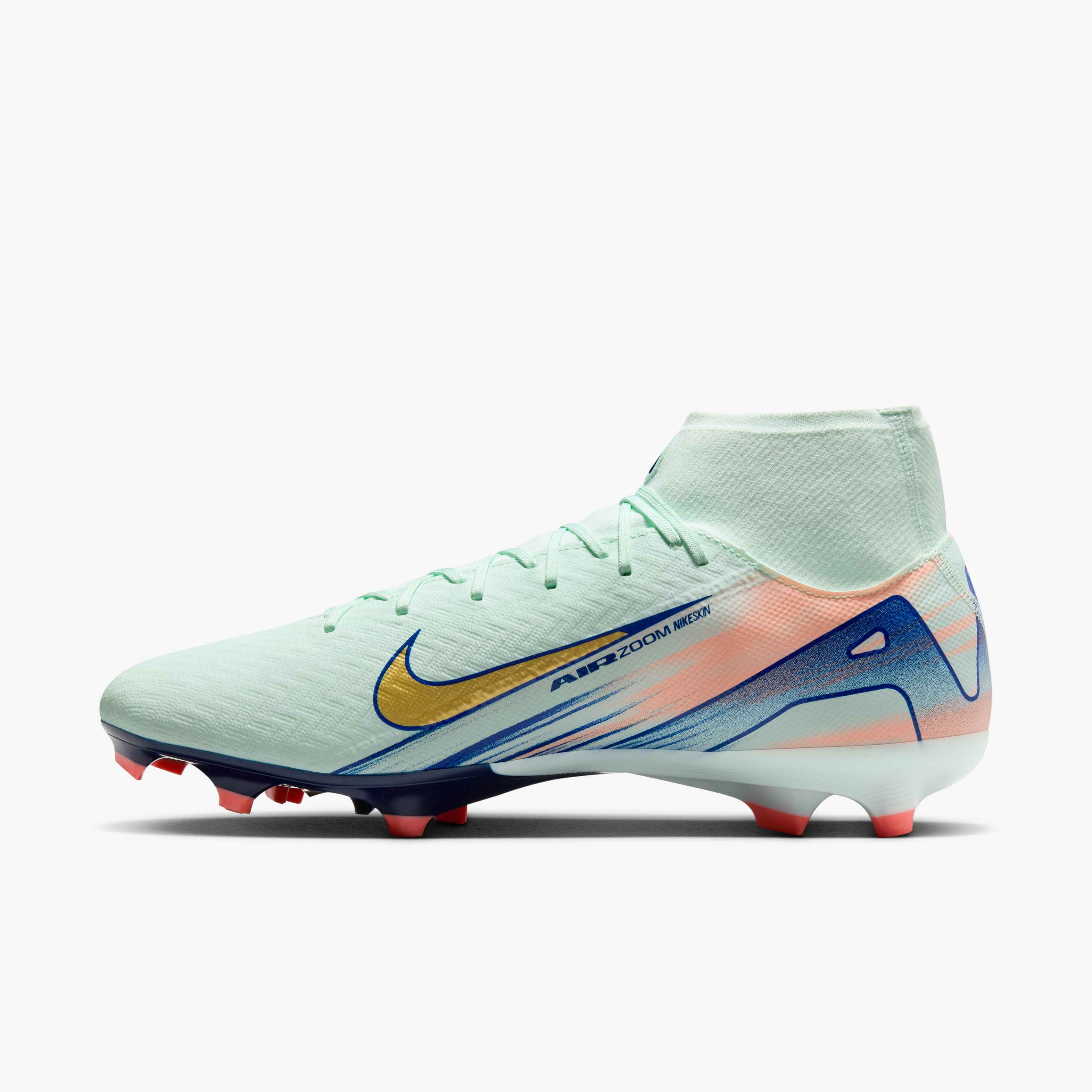 Nike Superfly 10 Academy Mercurial Dream Speed MG High-Top Soccer Cleats Adult - FZ1380-300-NIKE by Nike | Available at Niky's Sports