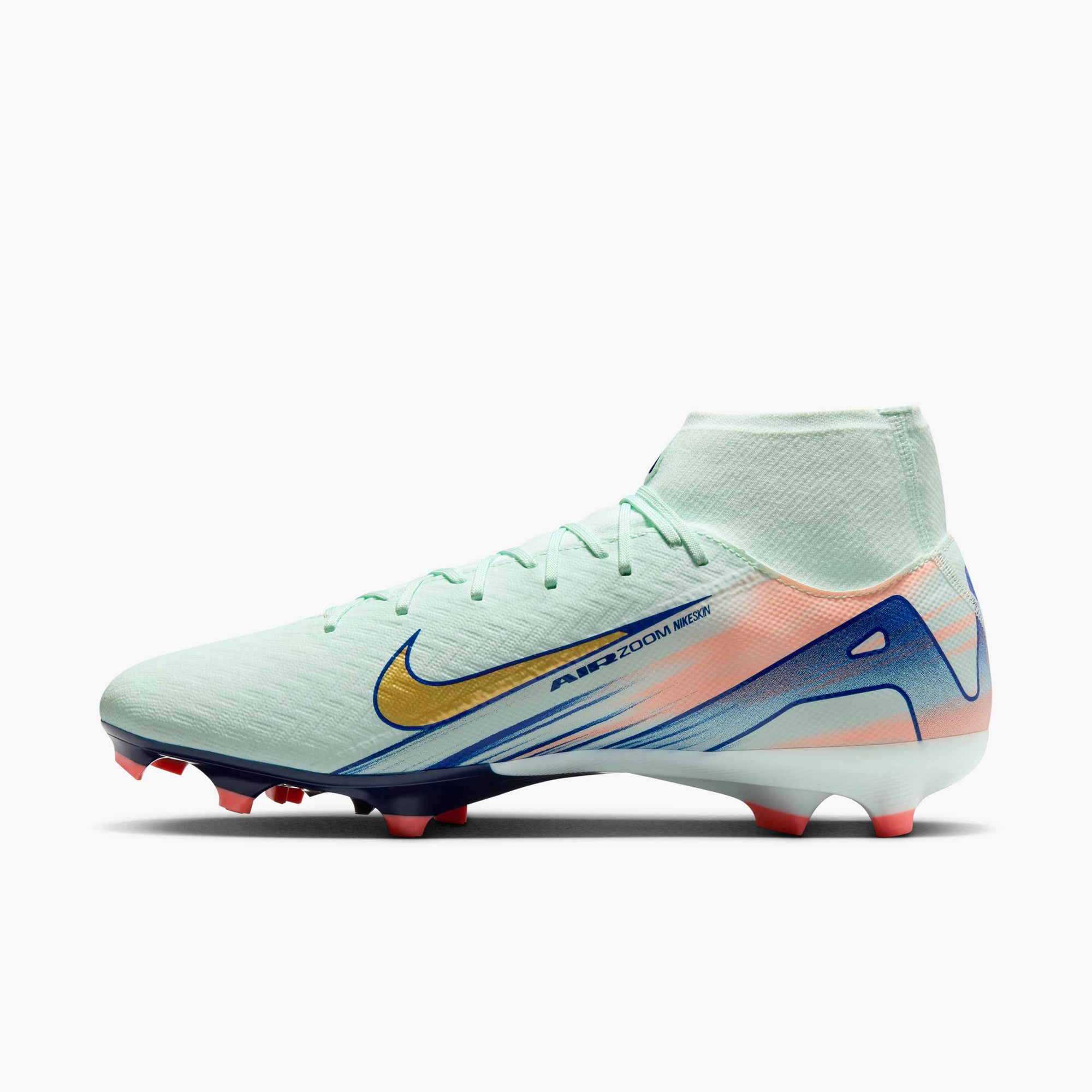 Nike Superfly 10 Academy Mercurial Dream Speed MG High-Top Soccer Cleats Adult - FZ1380-300-NIKE by Nike | Available at Niky's Sports