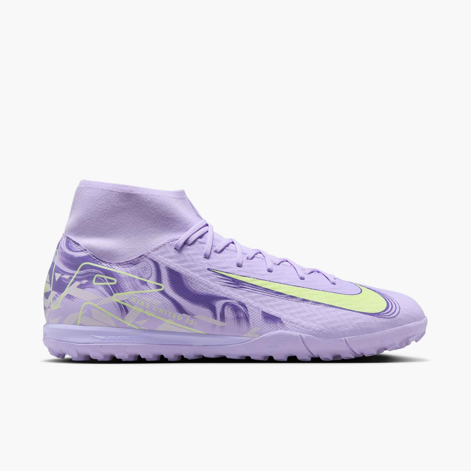 Nike United Mercurial Superfly 10 Academy TF High-Top Soccer Shoes - HF1602-500-NIKE by Nike | Available at Niky's Sports