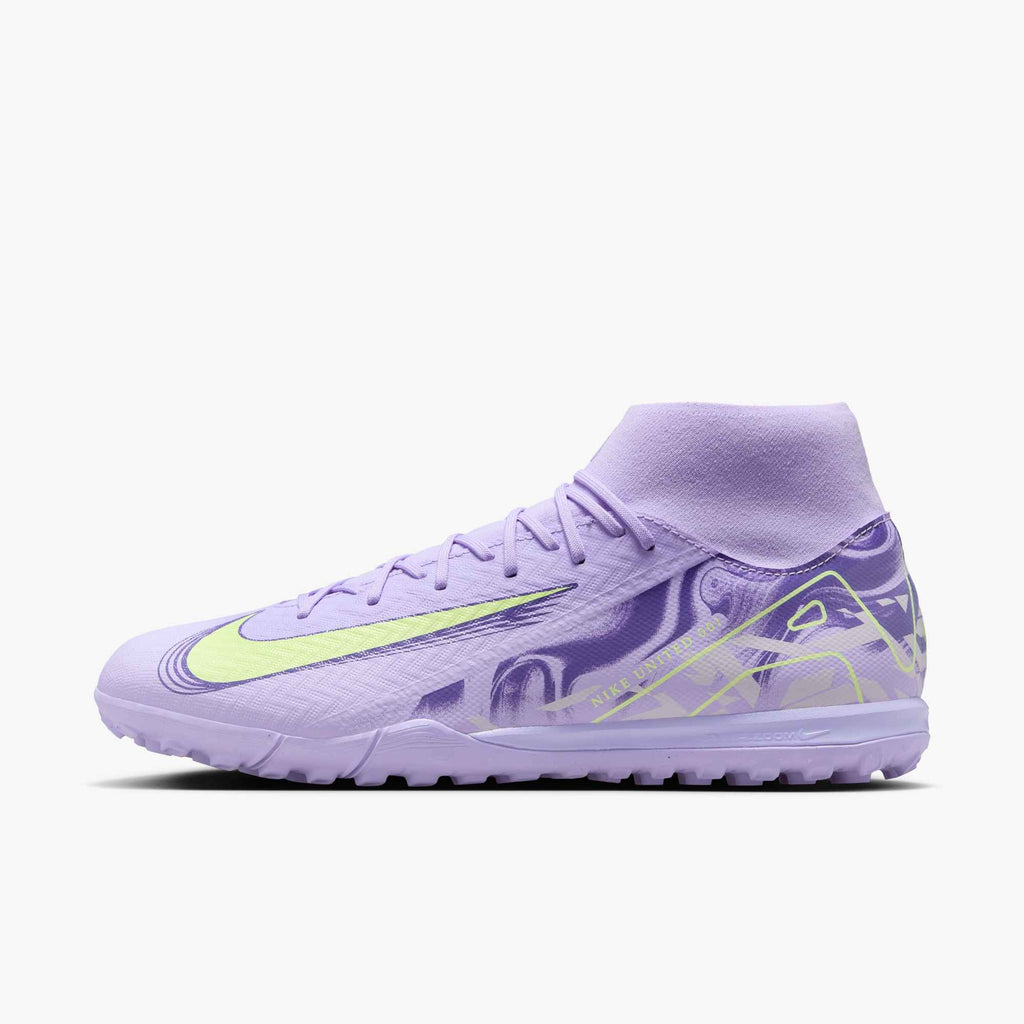 Nike United Mercurial Superfly 10 Academy TF High-Top Soccer Shoes - HF1602-500-NIKE by Nike | Available at Niky's Sports
