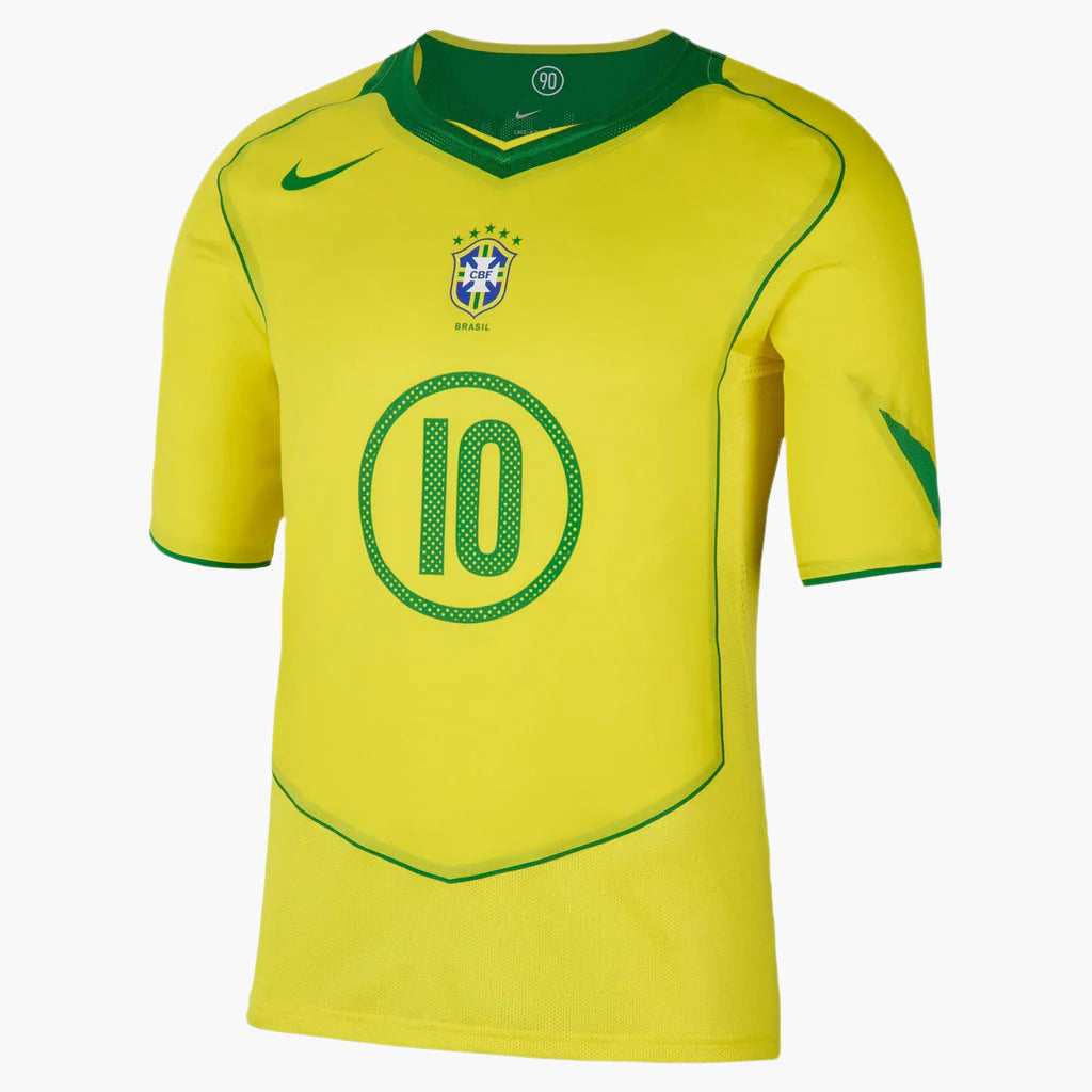 Nike Brazil 2004 Ronaldinho Total 90 Reissue Men’s Jersey - IF2941-731-NIKE by Nike | Available at Niky's Sports