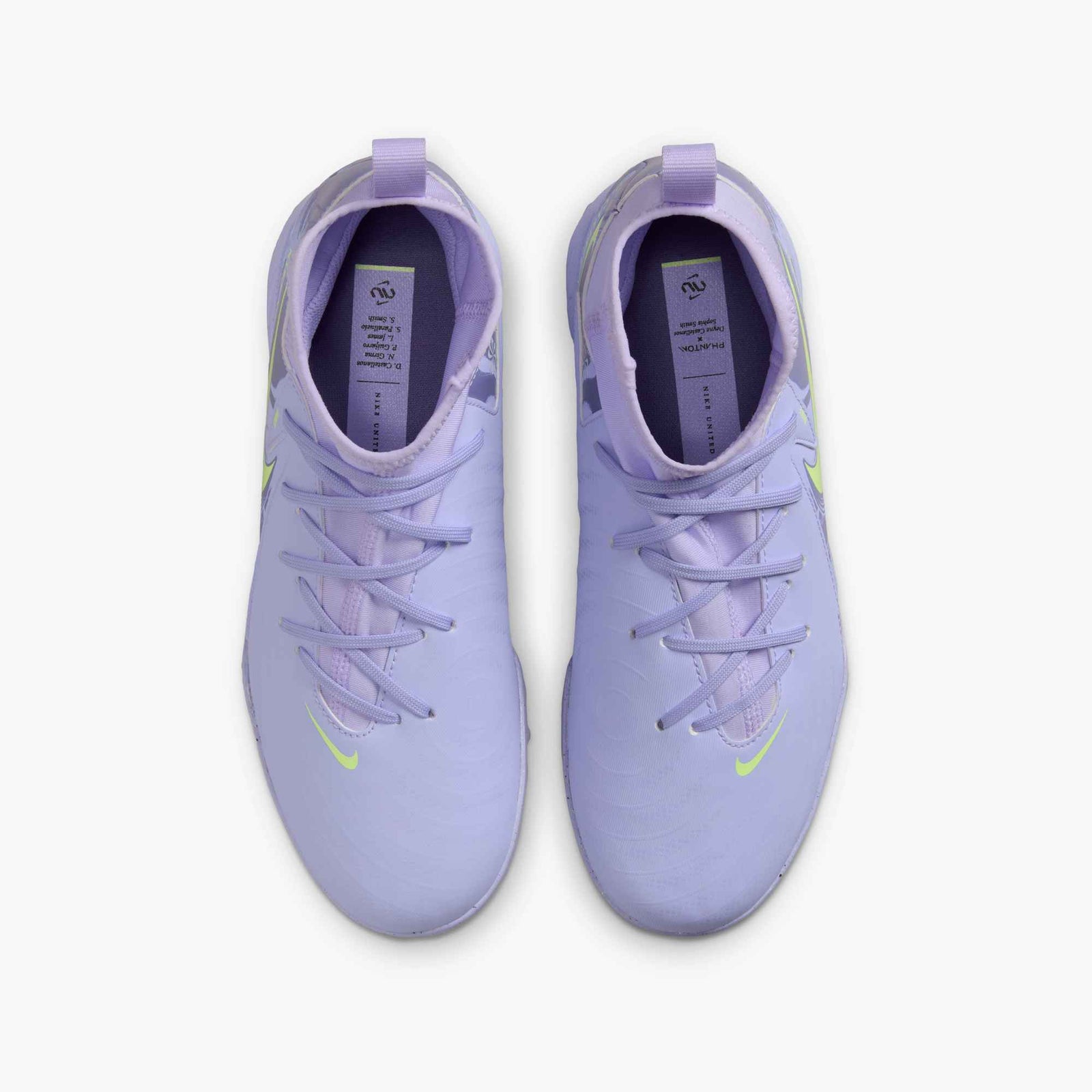 Nike United Jr. Phantom Luna 2 Academy Kids' TF High-Top Soccer Shoes - HF1581-500-NIKE by Nike | Available at Niky's Sports