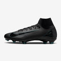 Nike Mercurial Superfly 10 Pro FG High-Top Soccer Cleats Black/Deep Jungle - HF9433-002-NIKE by Nike | Available at Niky's Sports