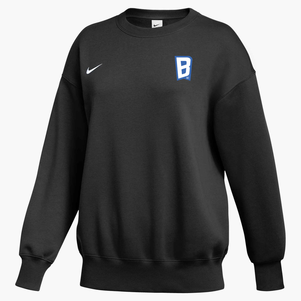 Nike SC Blues Phoenix Fleece Women's Pullover Crew - AVAILABLE IN BLACK & GREY