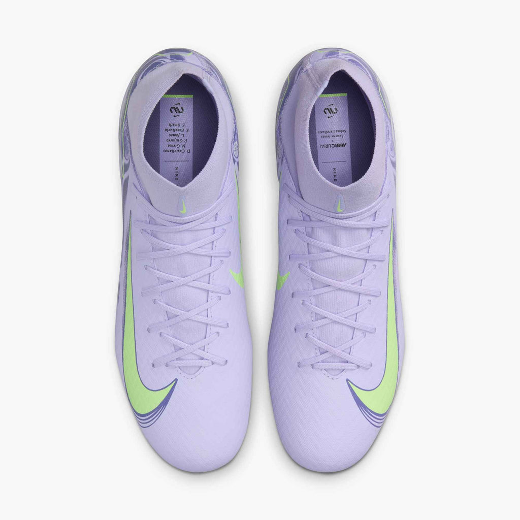 Nike United Mercurial Superfly 10 Academy MG High-Top Soccer Cleats - HF1601-500-NIKE by Nike | Available at Niky's Sports