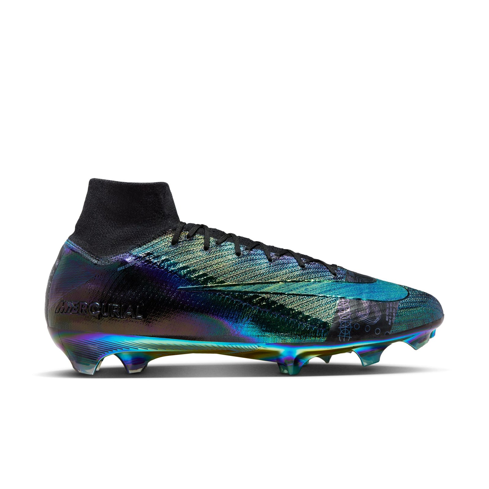 Nike Zoom Mercurial Superfly 10 Elite SE FG Soccer Cleats 'Cosmic Speed' - FQ8309-001-NIKE by Nike | Available at Niky's Sports