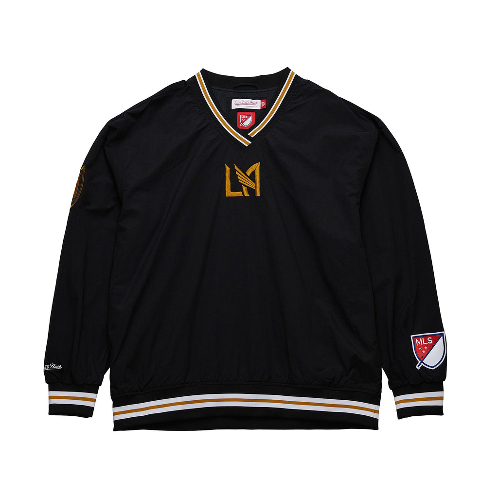 Mitchell and Ness LAFC Classic Nylon Pullover - OJPO7221-LAFYYPPPBLC-MITCHELL & NESS by Mitchell & Ness | Available at Niky's Sports