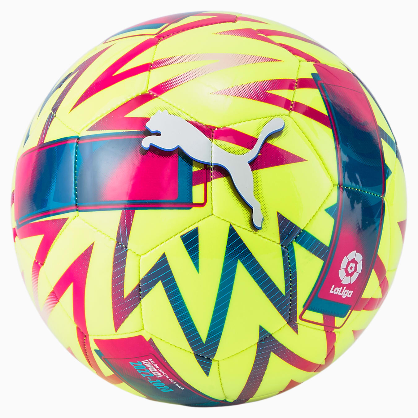 Puma Orbita La Liga 1 MS Mini Soccer Ball - 083877-01-PUMA by Puma | Available at Niky's Sports
