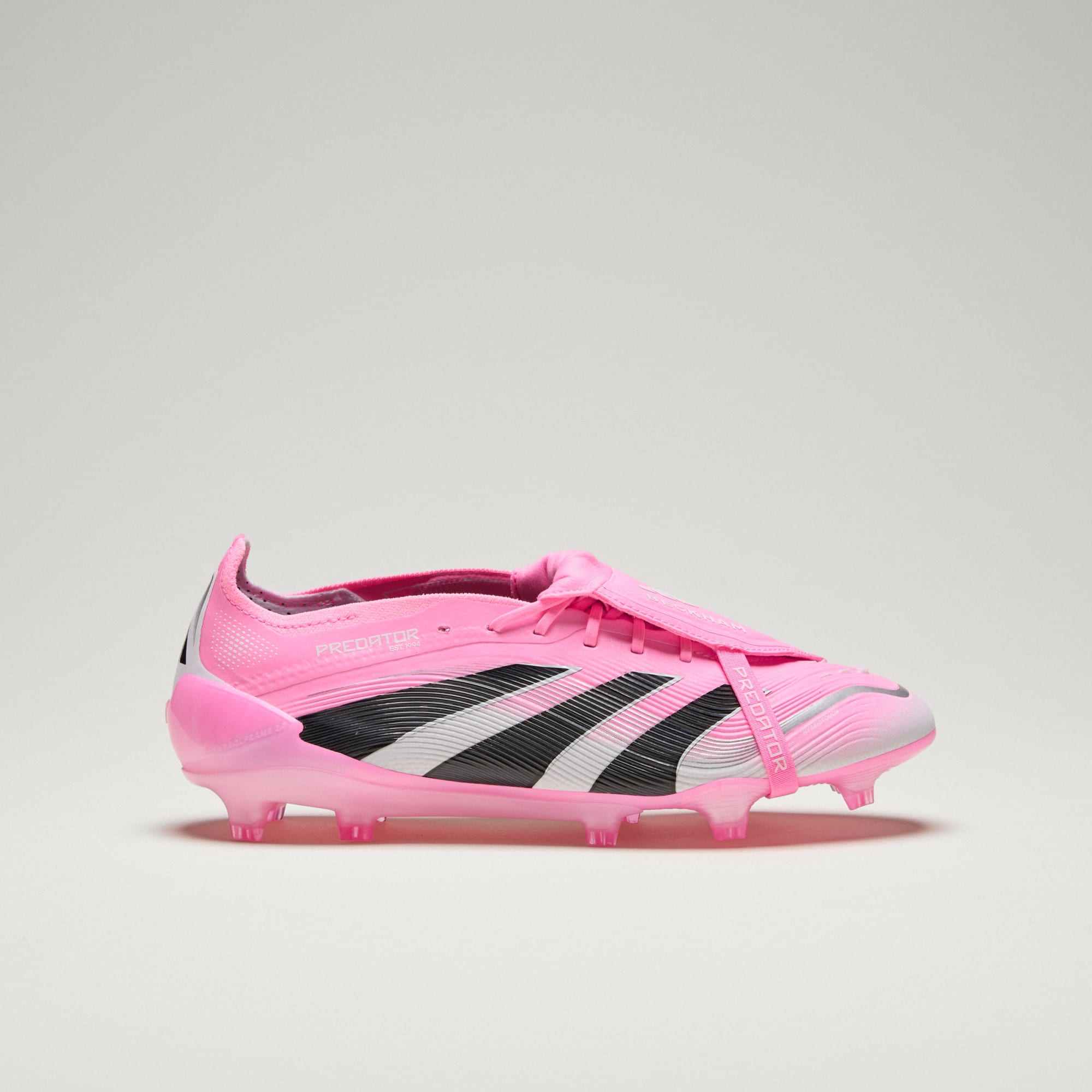 adidas Predator ピンク サッカーシューズ adidas PREDATOR ELITE Fold-Over Tongue Firm Ground Football Boots Beck