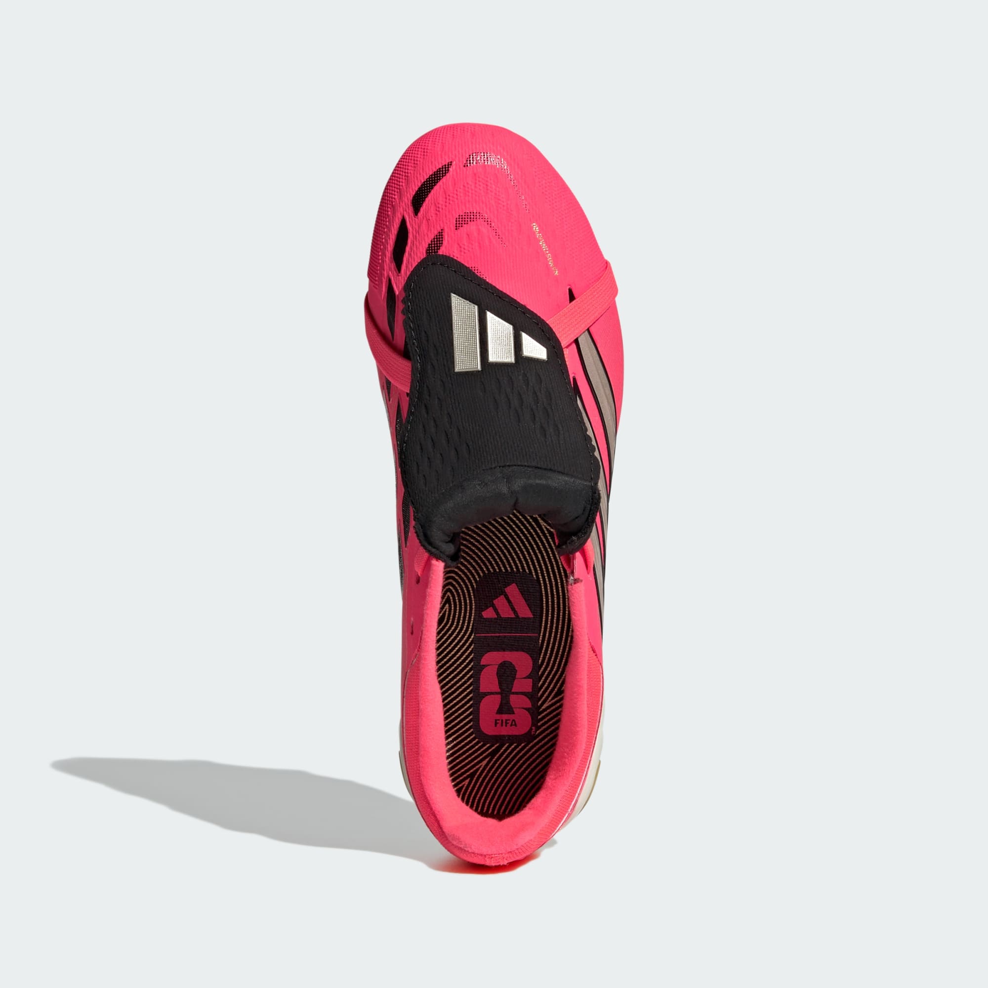 adidas PREDATOR ELITE Fold-Over Tongue Firm Ground Soccer Cleats Kids - HP9970-ADIDAS by adidas | Available at Niky's Sports