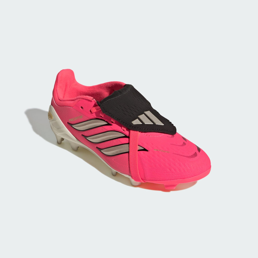 adidas PREDATOR ELITE Fold-Over Tongue Firm Ground Soccer Cleats Kids - HP9970-ADIDAS by adidas | Available at Niky's Sports
