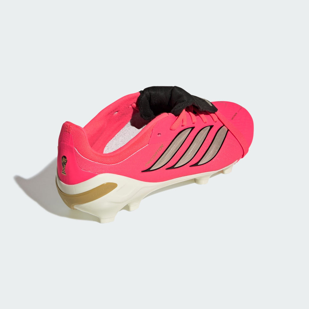 adidas PREDATOR ELITE Fold-Over Tongue Firm Ground Soccer Cleats Kids - HP9970-ADIDAS by adidas | Available at Niky's Sports