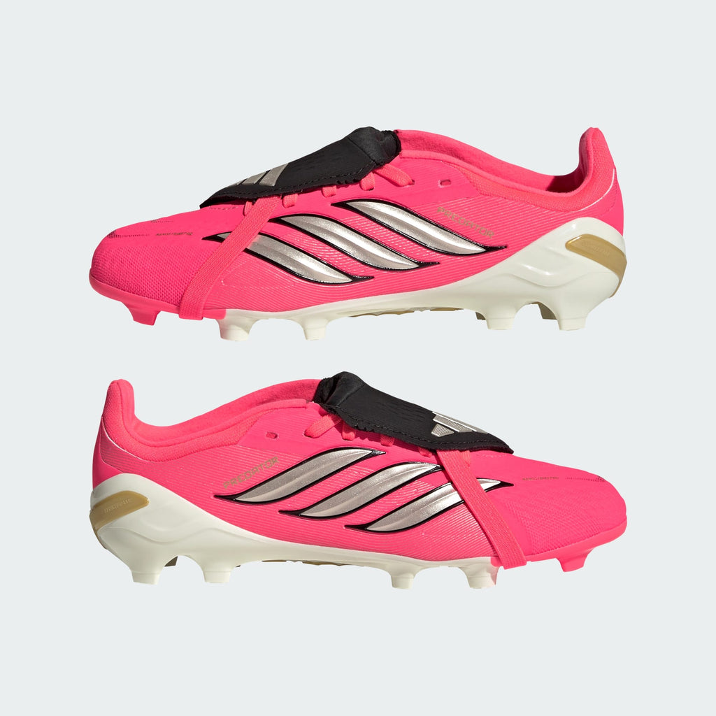 adidas PREDATOR ELITE Fold-Over Tongue Firm Ground Soccer Cleats Kids - HP9970-ADIDAS by adidas | Available at Niky's Sports