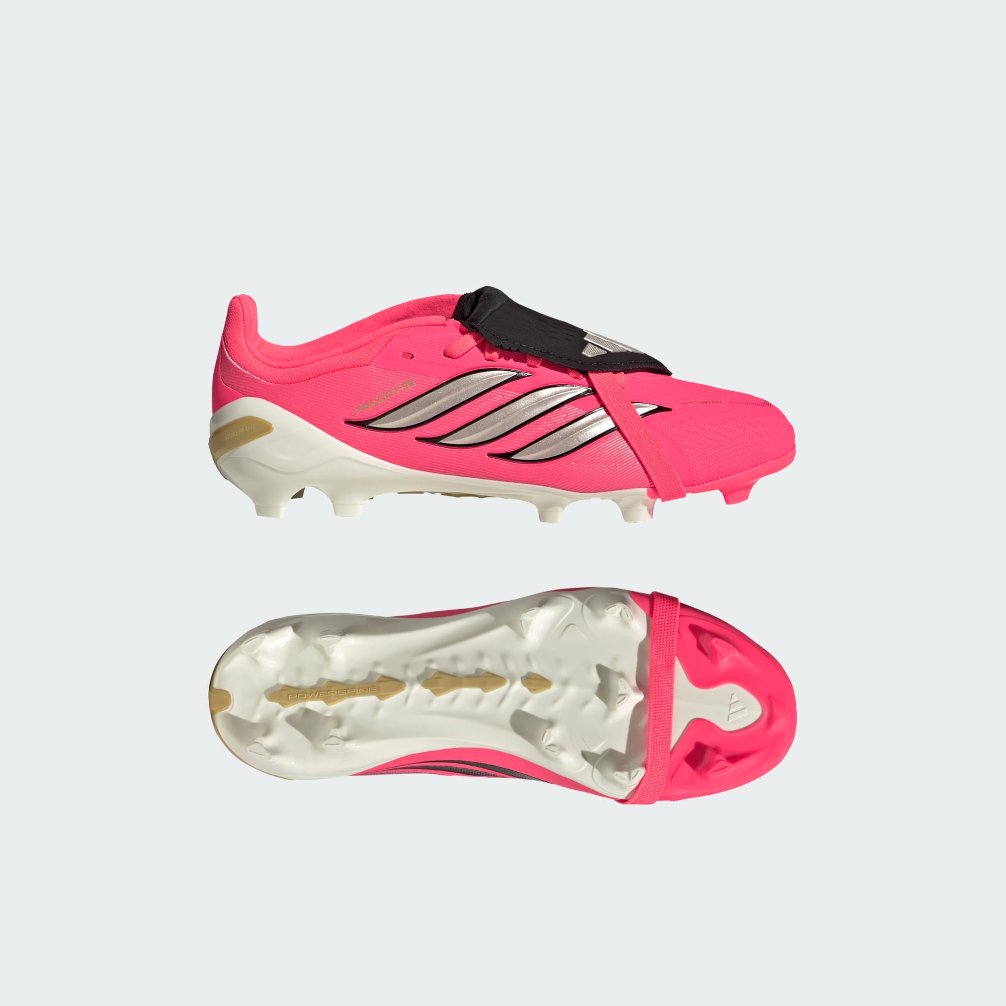 adidas PREDATOR ELITE Fold-Over Tongue Firm Ground Soccer Cleats Kids - HP9970-ADIDAS by adidas | Available at Niky's Sports