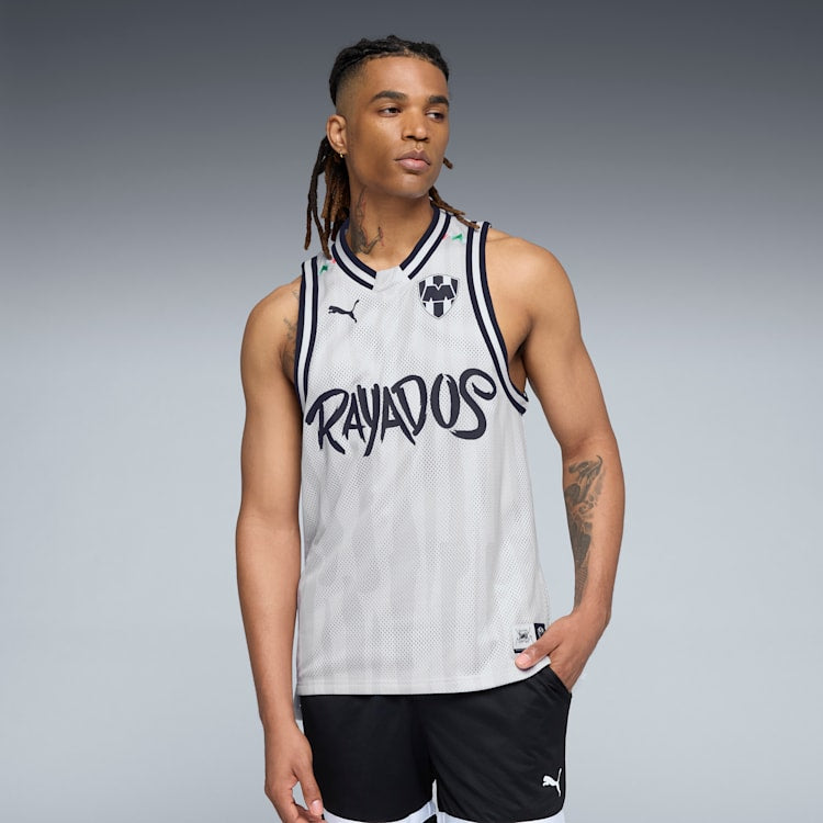 PUMA HOOPS x C.F. Monterrey Men's Basketball Jersey - 631706-01-PUMA by Puma | Available at Niky's Sports