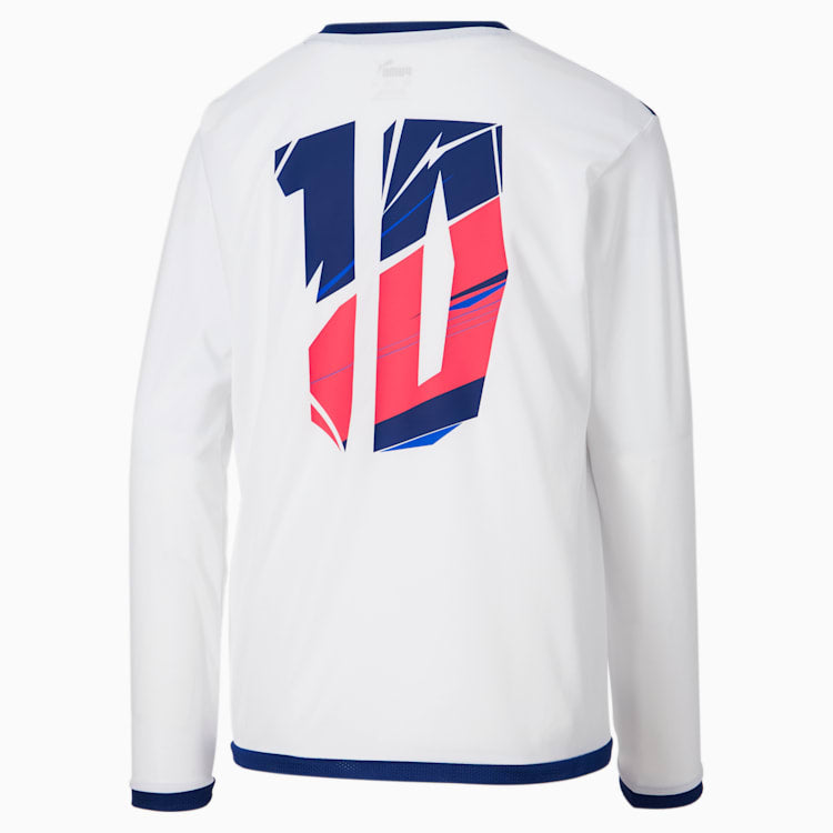 PUMA x CHRISTIAN PULISIC CP10 Long Sleeve Soccer Jersey Big Kids - 658407-04-PUMA by Puma | Available at Niky's Sports