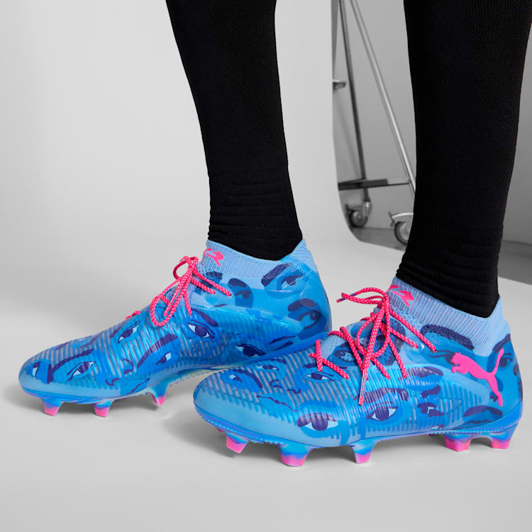 PUMA x KIDSUPER FUTURE 8 ULTIMATE Firm Ground Soccer Cleats - 108434-01-PUMA by Puma | Available at Niky's Sports