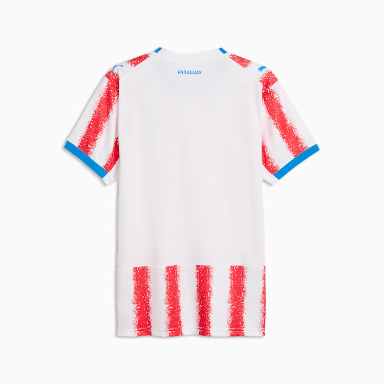 Puma Paraguay 26 Home Men's Soccer Jersey - 697015-01-PUMA by Puma | Available at Niky's Sports