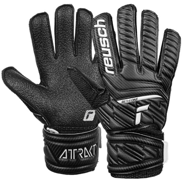 REUSCH ATTRAKT RESIST JUNIOR GOALKEEPER GLOVES - 5272615-REUSCH by Reusch | Available at Niky's Sports