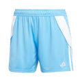adidas Tiro 24 Blue Burst Women's Goalkeeper Shorts - JC6196-ADIDAS by adidas | Available at Niky's Sports