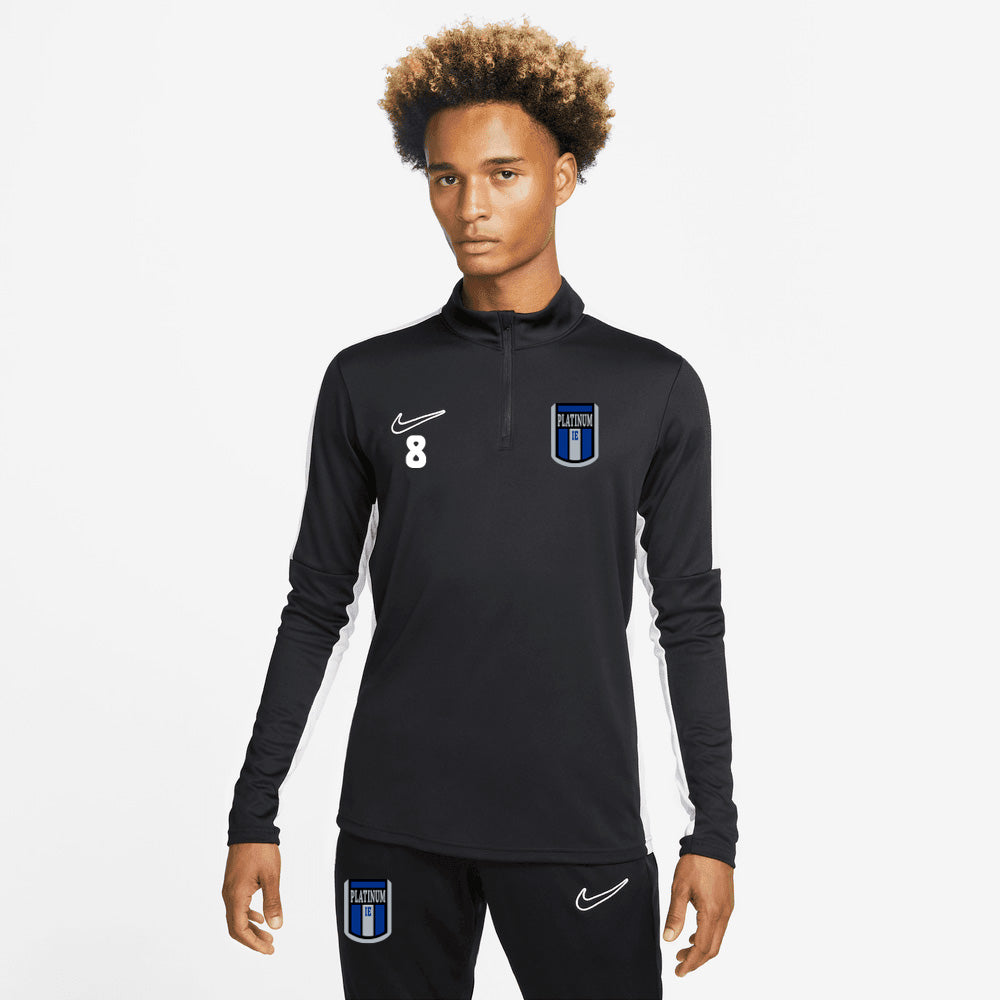 Nike Platinum IE Quarter Zip Training Top Black