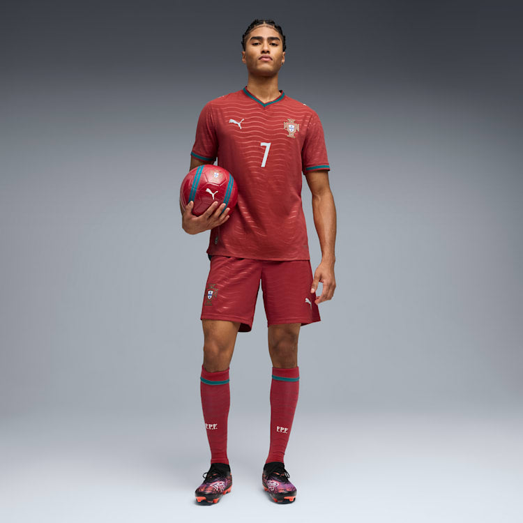 Puma Portugal 26 Cristiano Ronaldo Men's Authentic Home Jersey - 788140-77-PUMA by Puma | Available at Niky's Sports