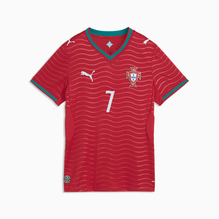 Puma Portugal 26 Cristiano Ronaldo Women's Replica Home Jersey - 788143-77-PUMA by Puma | Available at Niky's Sports