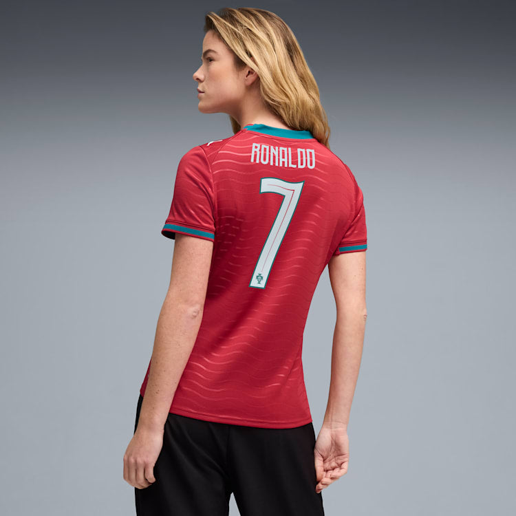 Puma Portugal 26 Cristiano Ronaldo Women's Replica Home Jersey - 788143-77-PUMA by Puma | Available at Niky's Sports