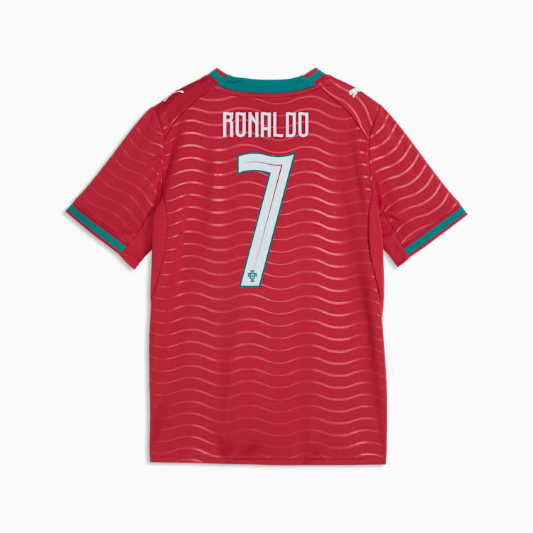 Puma Portugal 26 Cristiano Ronaldo Kids' Replica Home Jersey - 788144-77-PUMA by Puma | Available at Niky's Sports