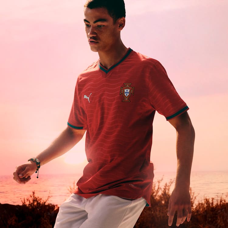 Puma Portugal 26 Men's Authentic Home Jersey