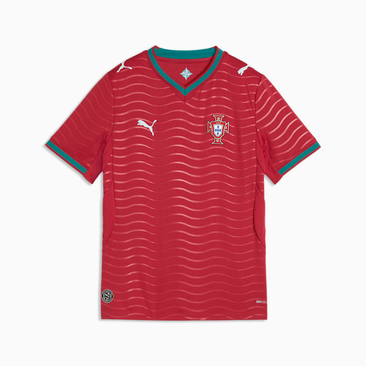 Puma Portugal 26 Kids' Home Stadium Jersey